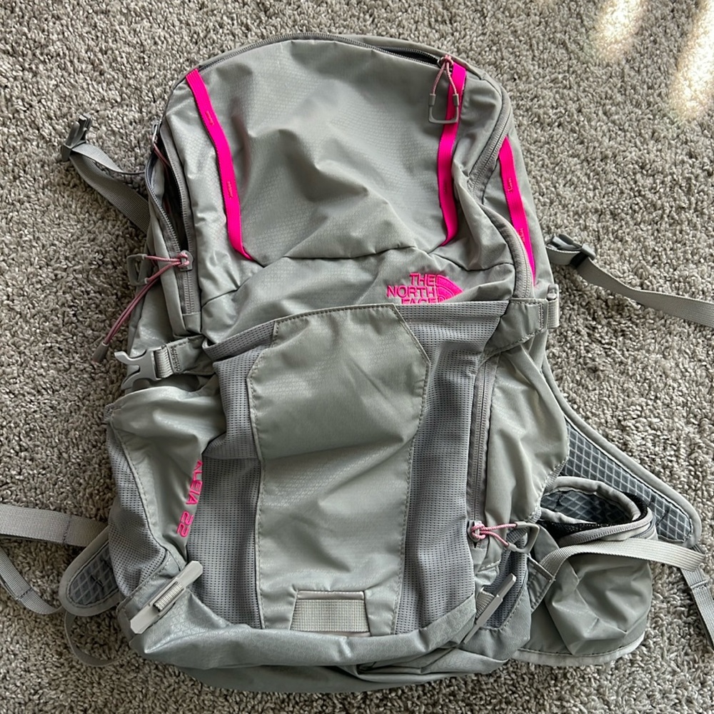 North Face hiking backpack